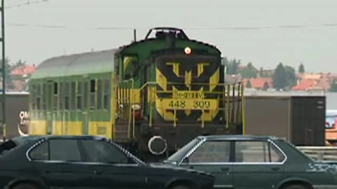 Vonatbaleset-szimuláció Sopronban