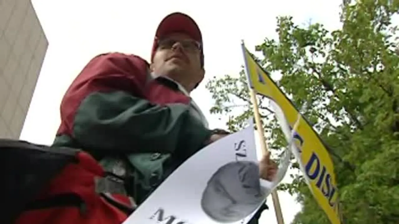 A Munkáspárt tiltakozó akciója