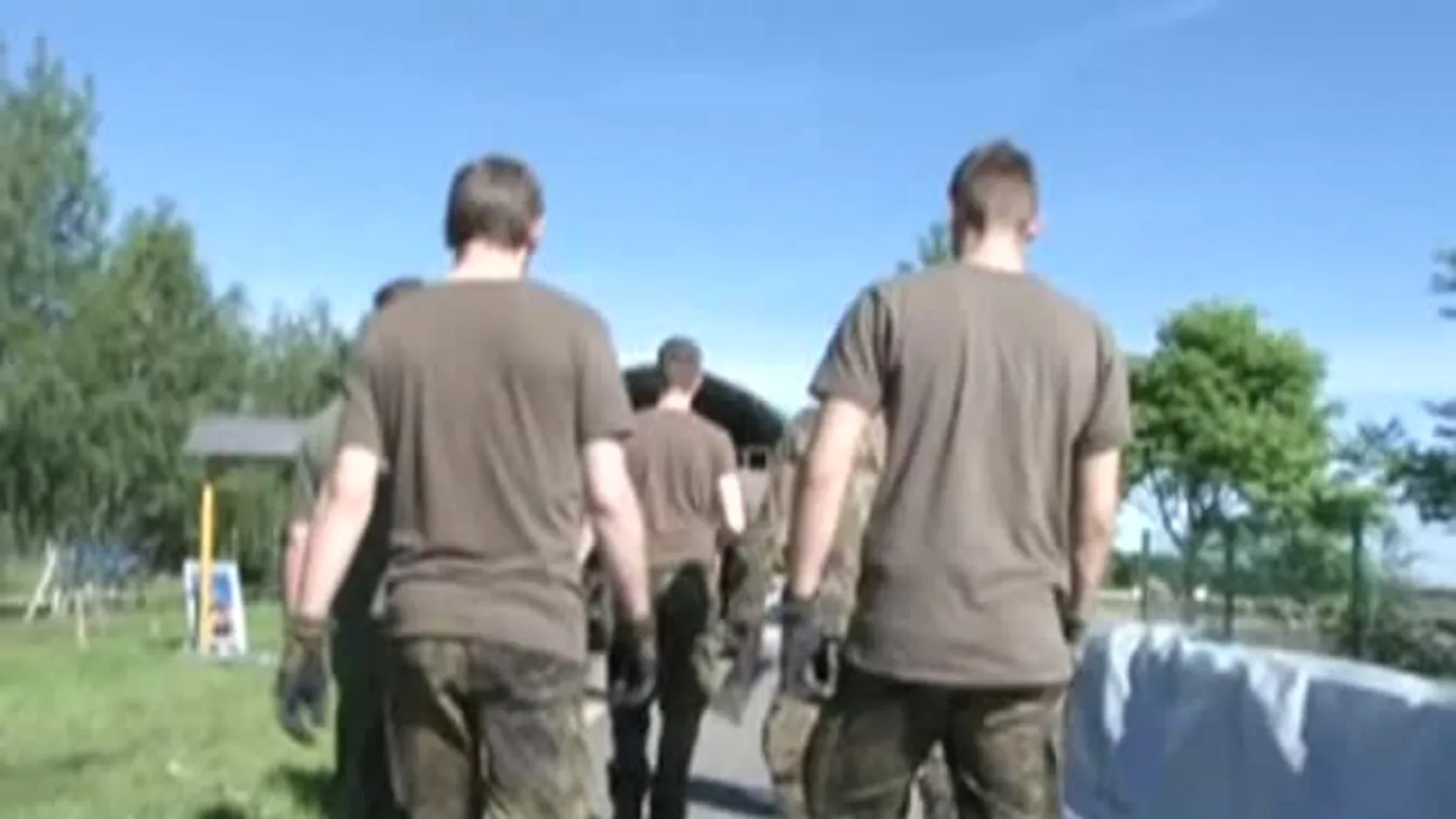 Árvízhelyzet Németországban