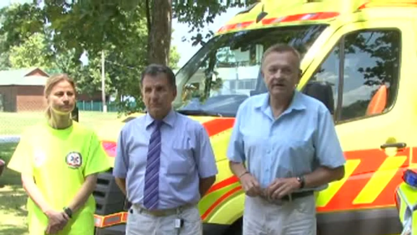 Újra szolgálatban a gyermekmentő a Balatonnál