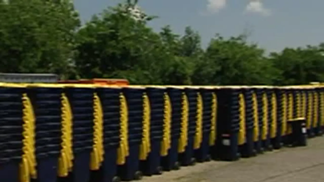 György István főpolgármester-helyettes a házhoz menő szelektív hulladékgyűjtésről