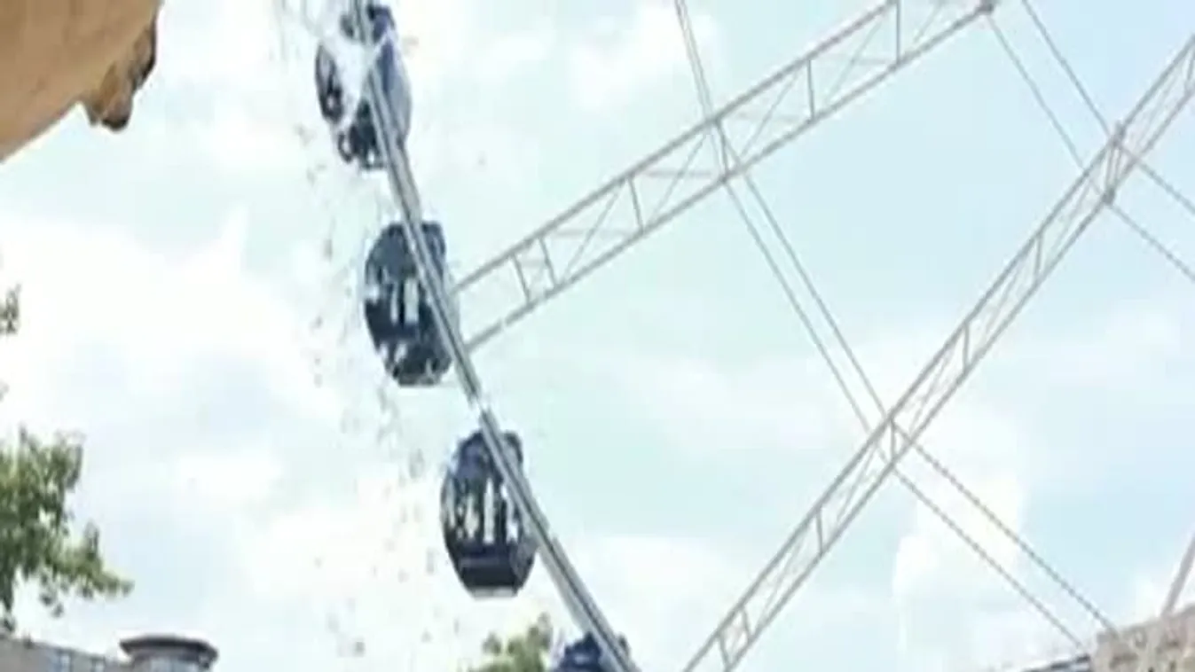 A Belvárosba érkezett az óriáskerék