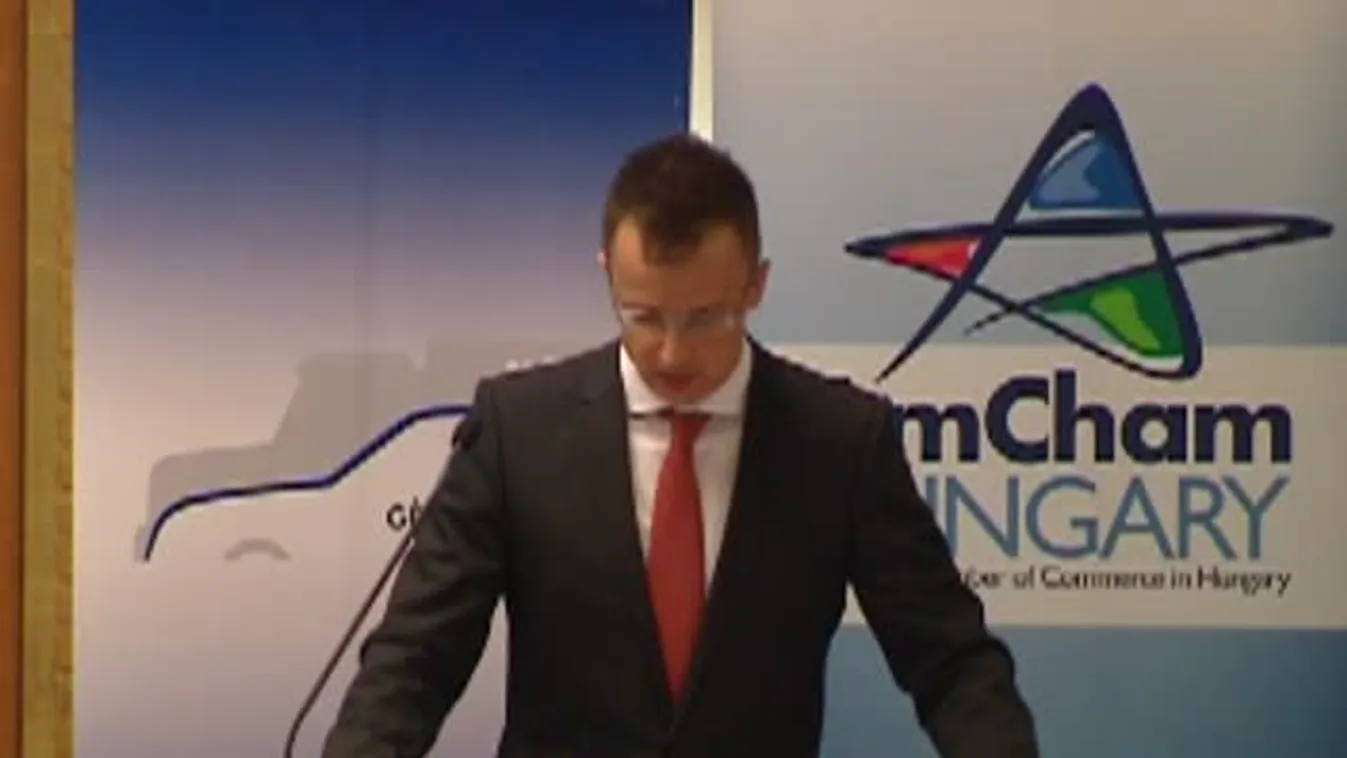 Szijjártó Péter a hazai jármű- és elektronikai iparról
