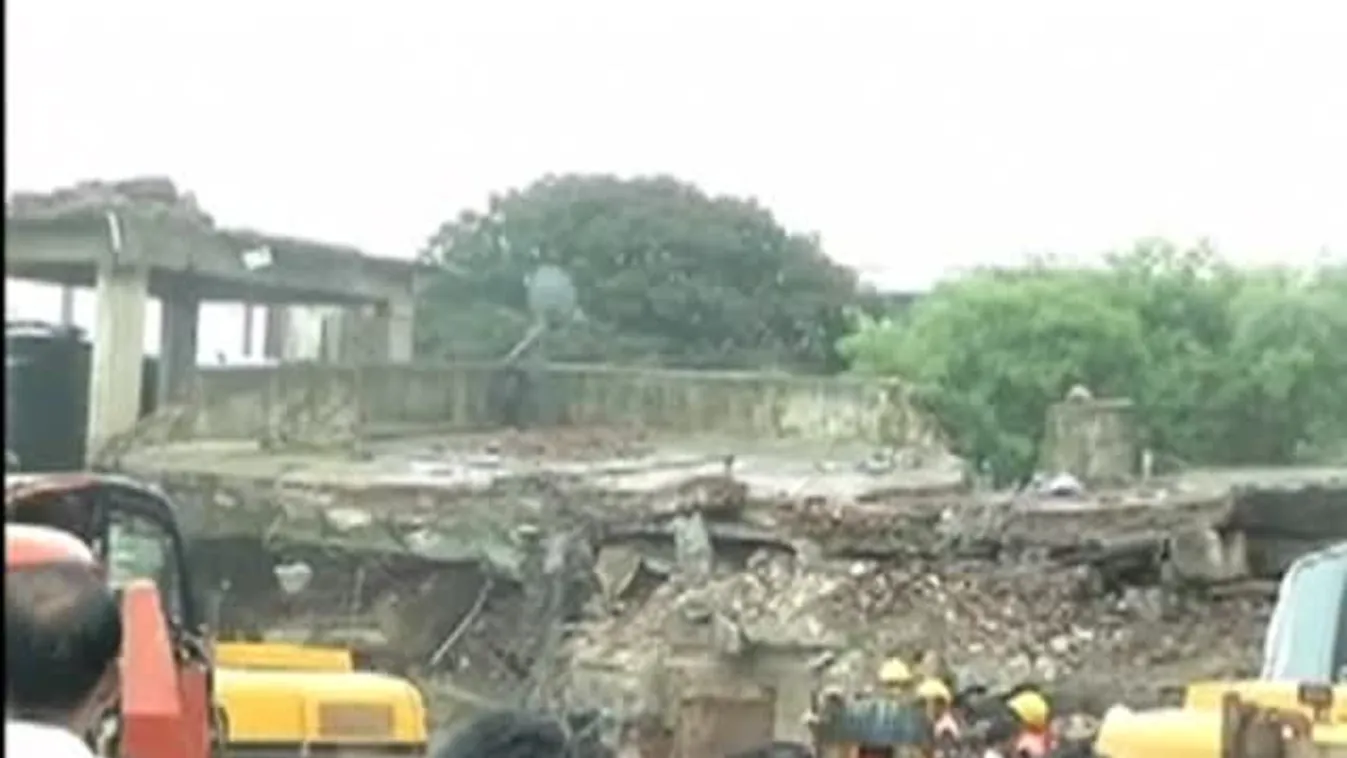 Házomlás Mumbaiban - India