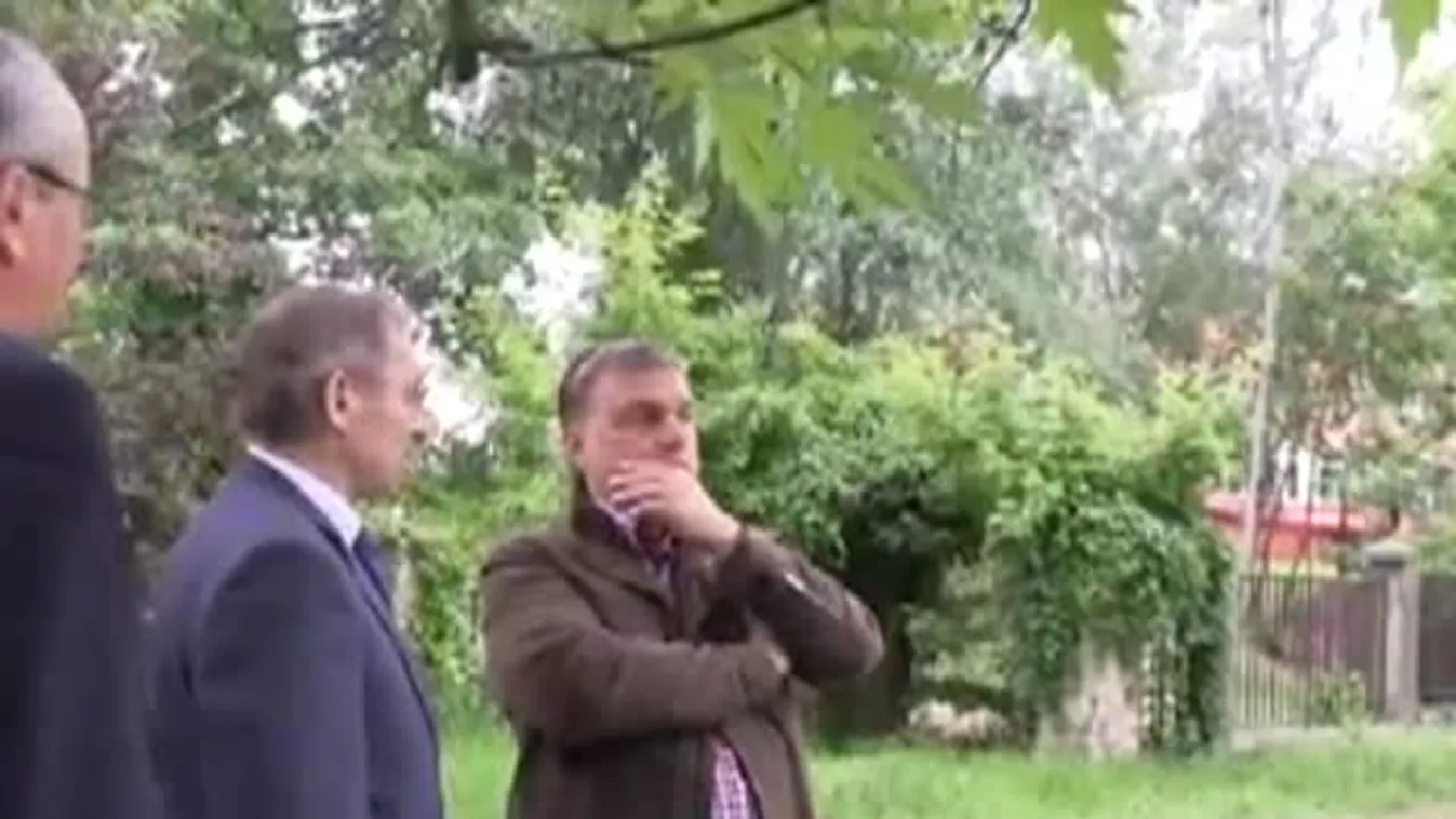 A miniszterelnök is megnézte az árvízi készültséget Óbudán