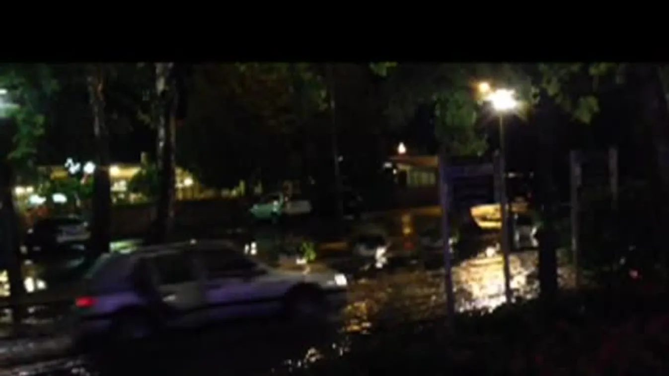 Balatonfüred a vihar után