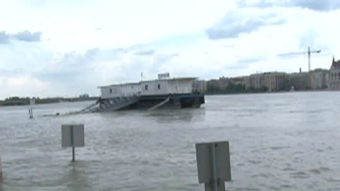 Budapest a Duna tetőzése után