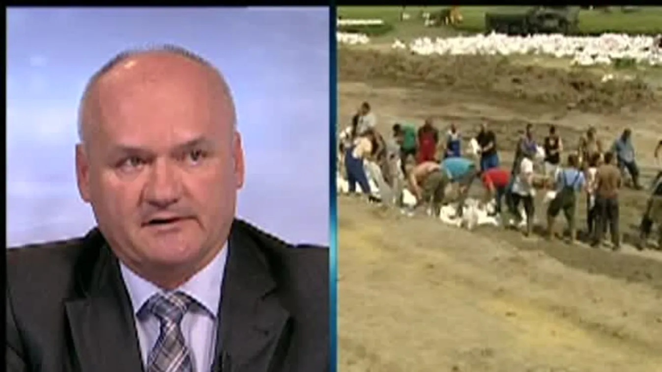 Magyarország élőben – Drónok és tankok az árvíz ellen