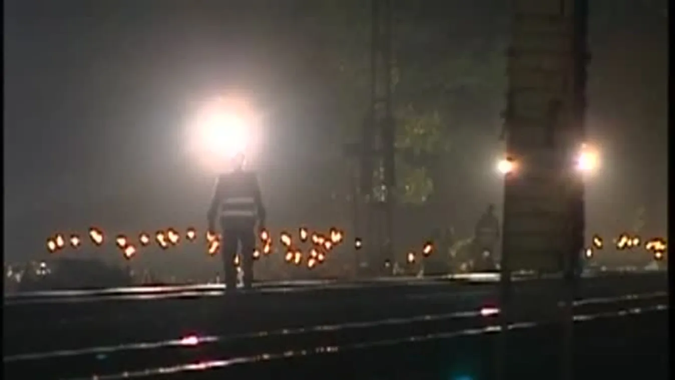 Éjszakai védekezés Révkomáromban