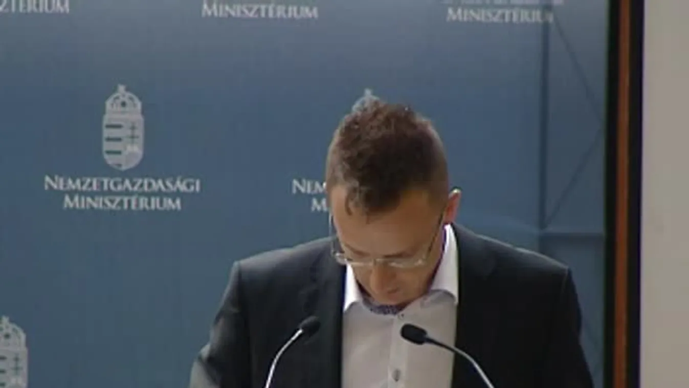 Szijjártó Péter külügyi és külgazdasági államtitkár előadása a Külpiaci Értekezleten