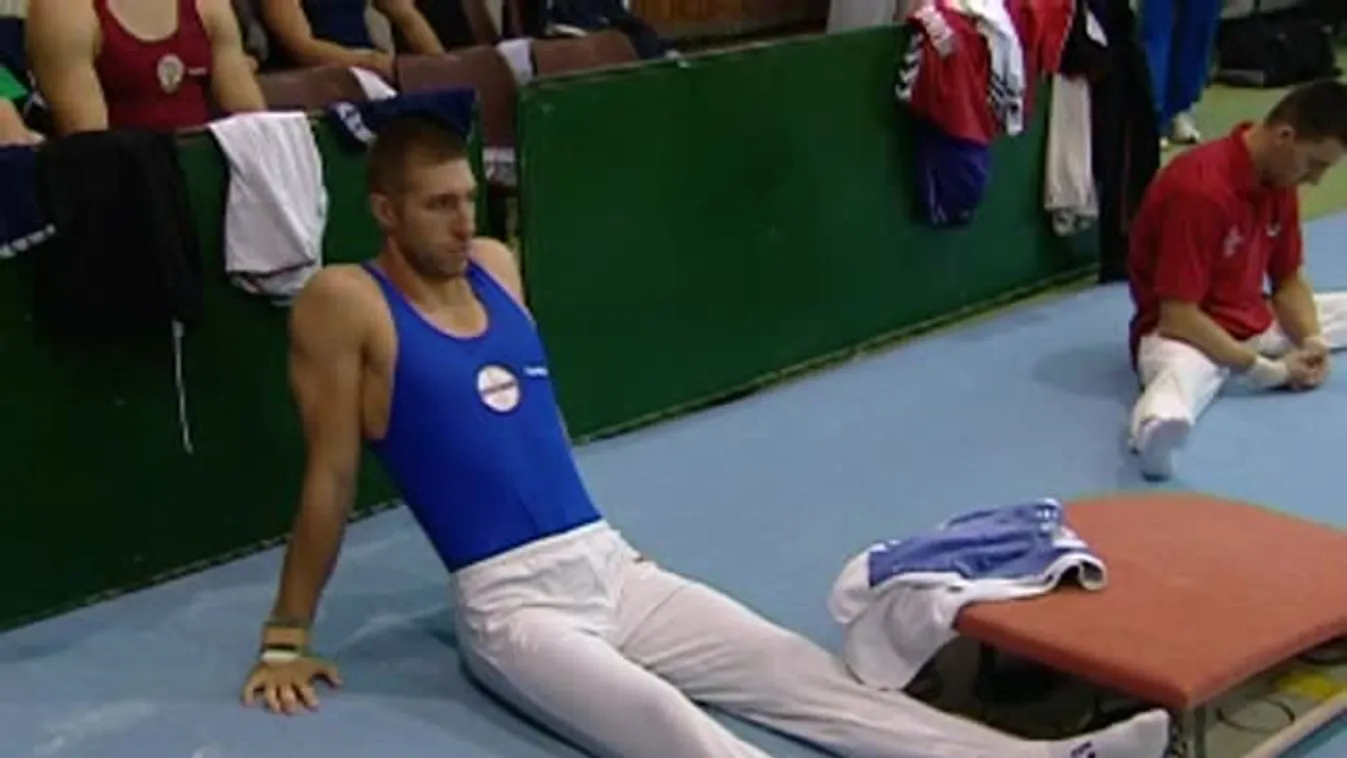 Berki Krisztián új lólengés gyakorlata az országos bajnokság döntőjében