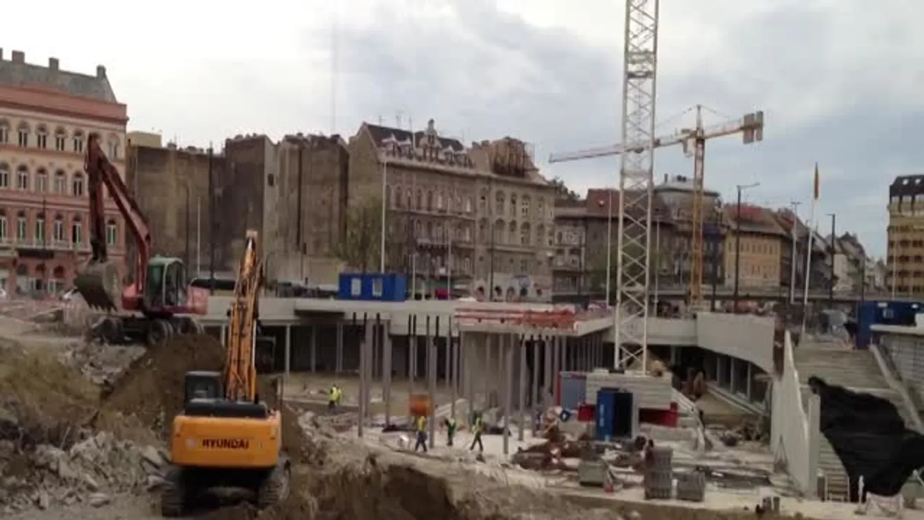 Keleti pályaudvar, metróépítés