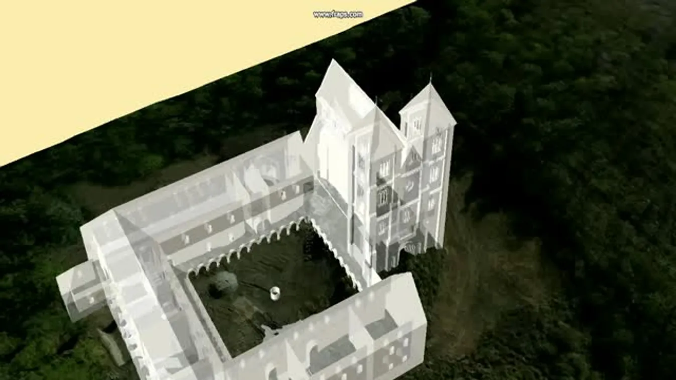 A bugaci bazilika 3D-ben