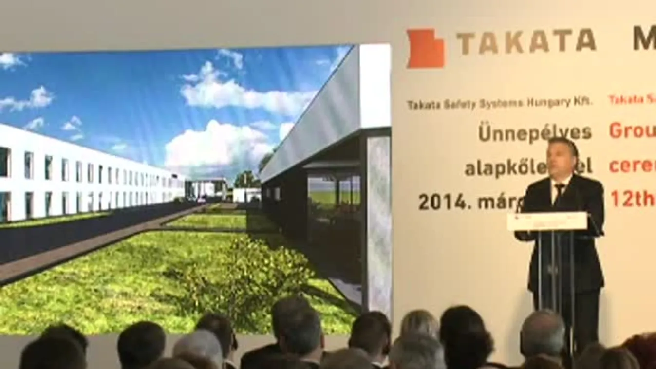 Letették a Takata miskolci gyárának alapkövét