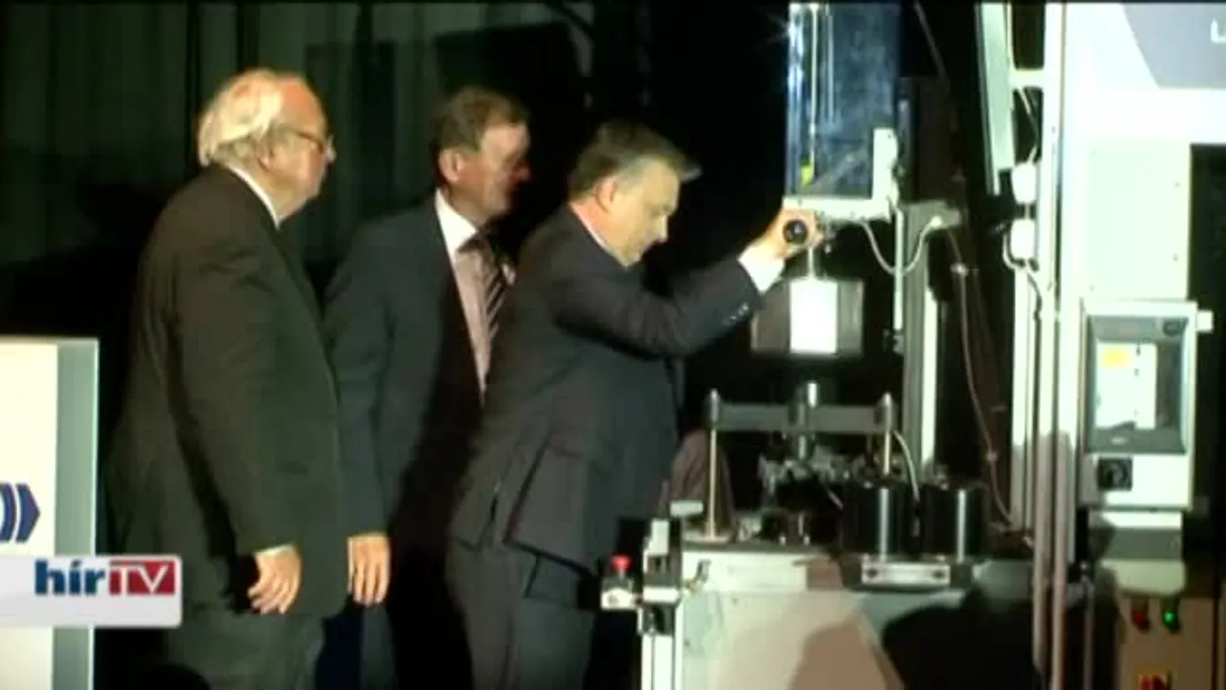 A magyar munkásokat dicsérte Orbán Viktor