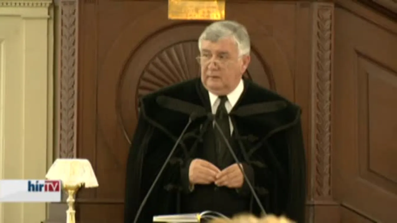 Bölcskei Gusztáv nagycsütörtöki istentisztelete Debrecenben