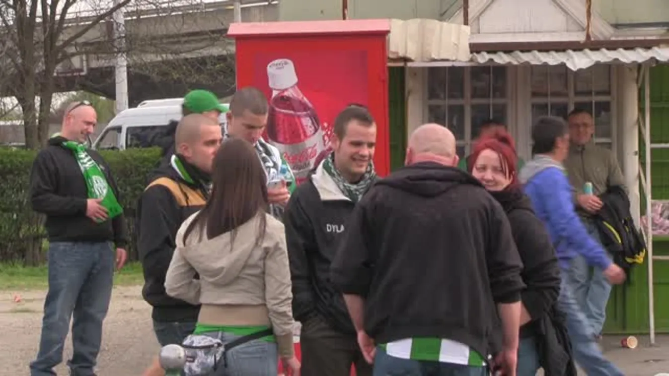 Így indultak neki a fradisták a derbinek