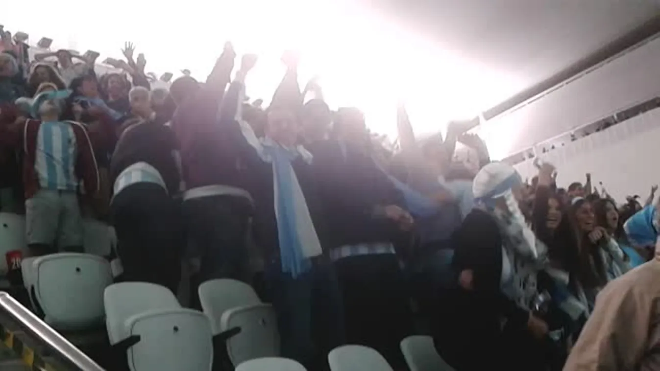 Így ünnepeltek az argentínok!