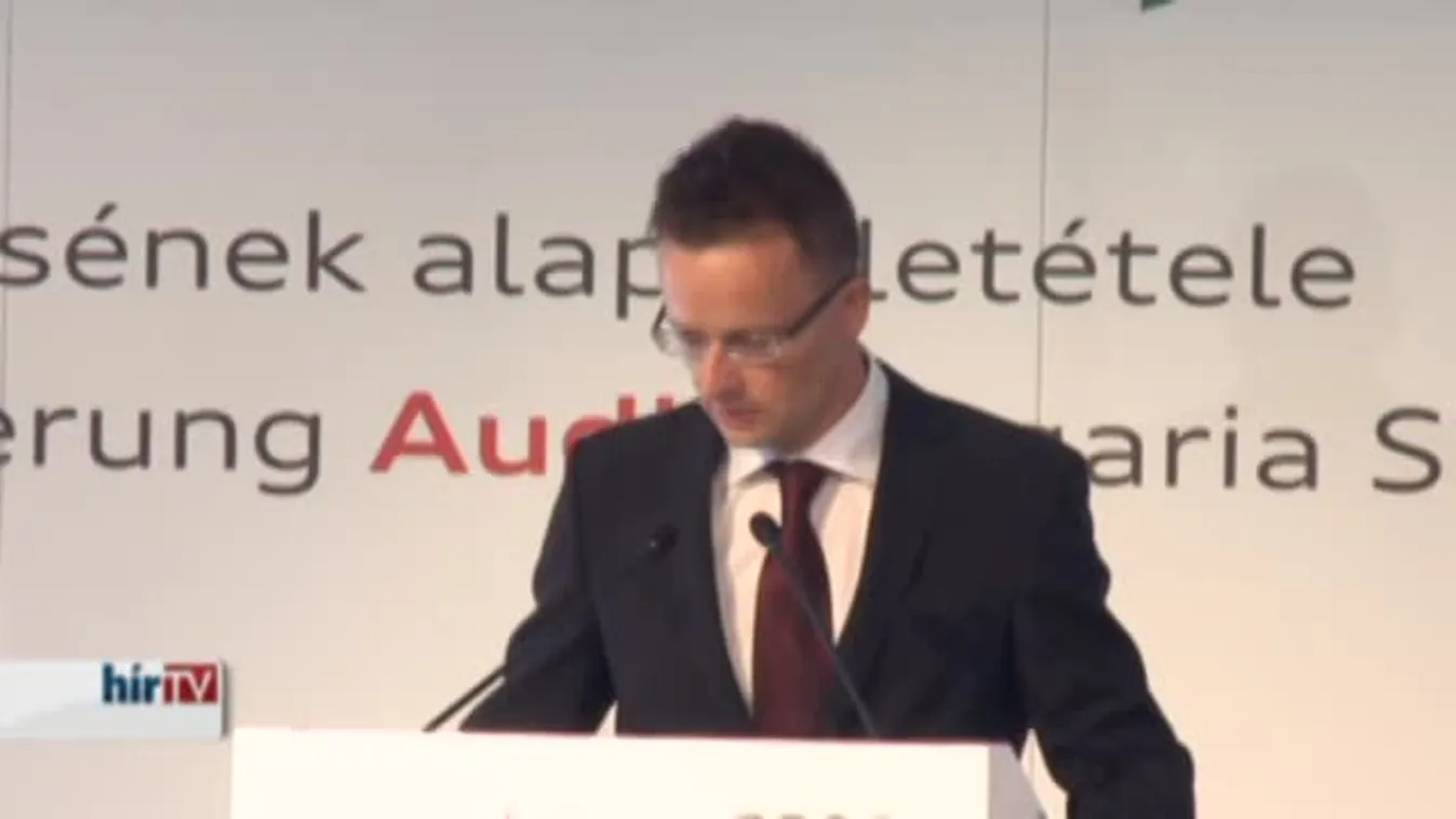 Szijjártó: Az Audi Magyarország megújításának elmaradhatatlan részese
