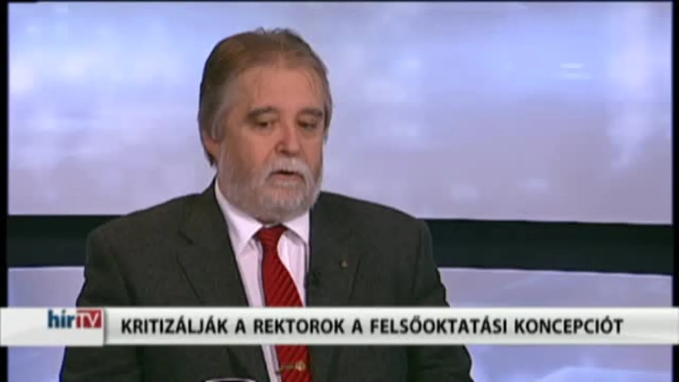 Magyarország élőben - Kritizálják a rektorok a felsőoktatási koncepciót
