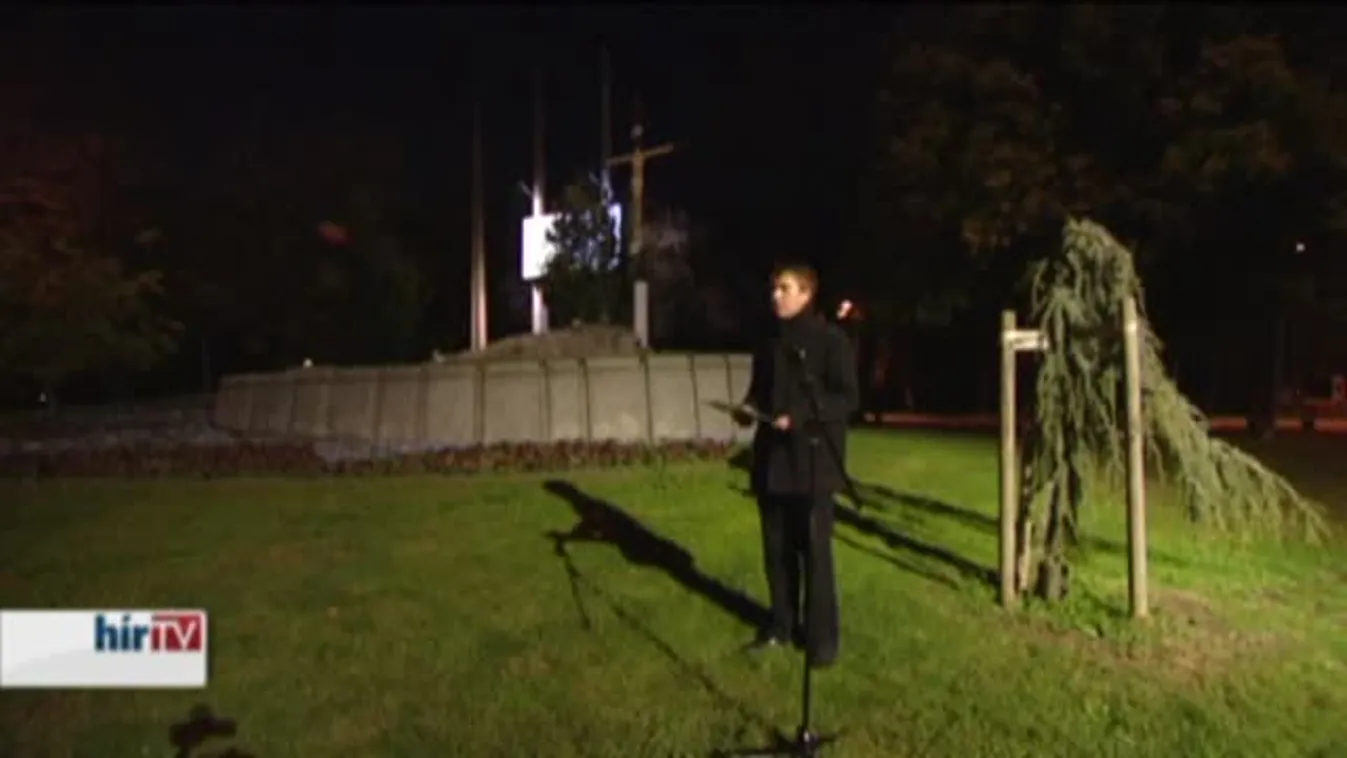 Az '56-os szabadságharc leverésére emlékeztek a Regnum Marianum templom emlékhelyén