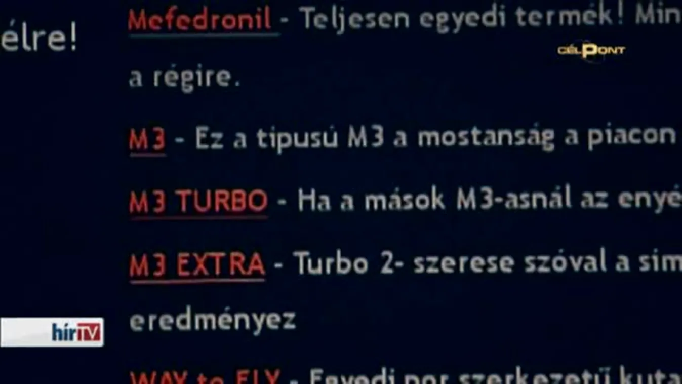 Célpont - Porhintés