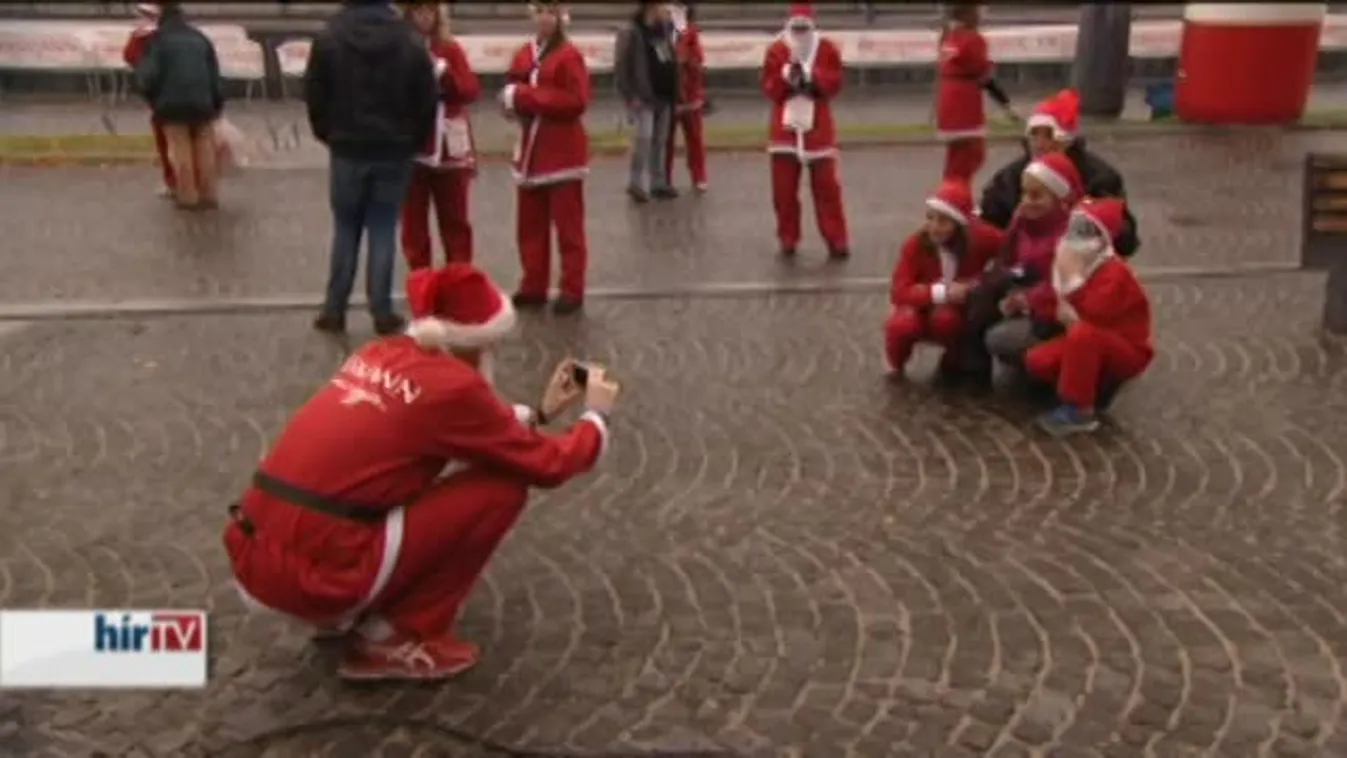 Mikulásfutás – Kommentár nélkül