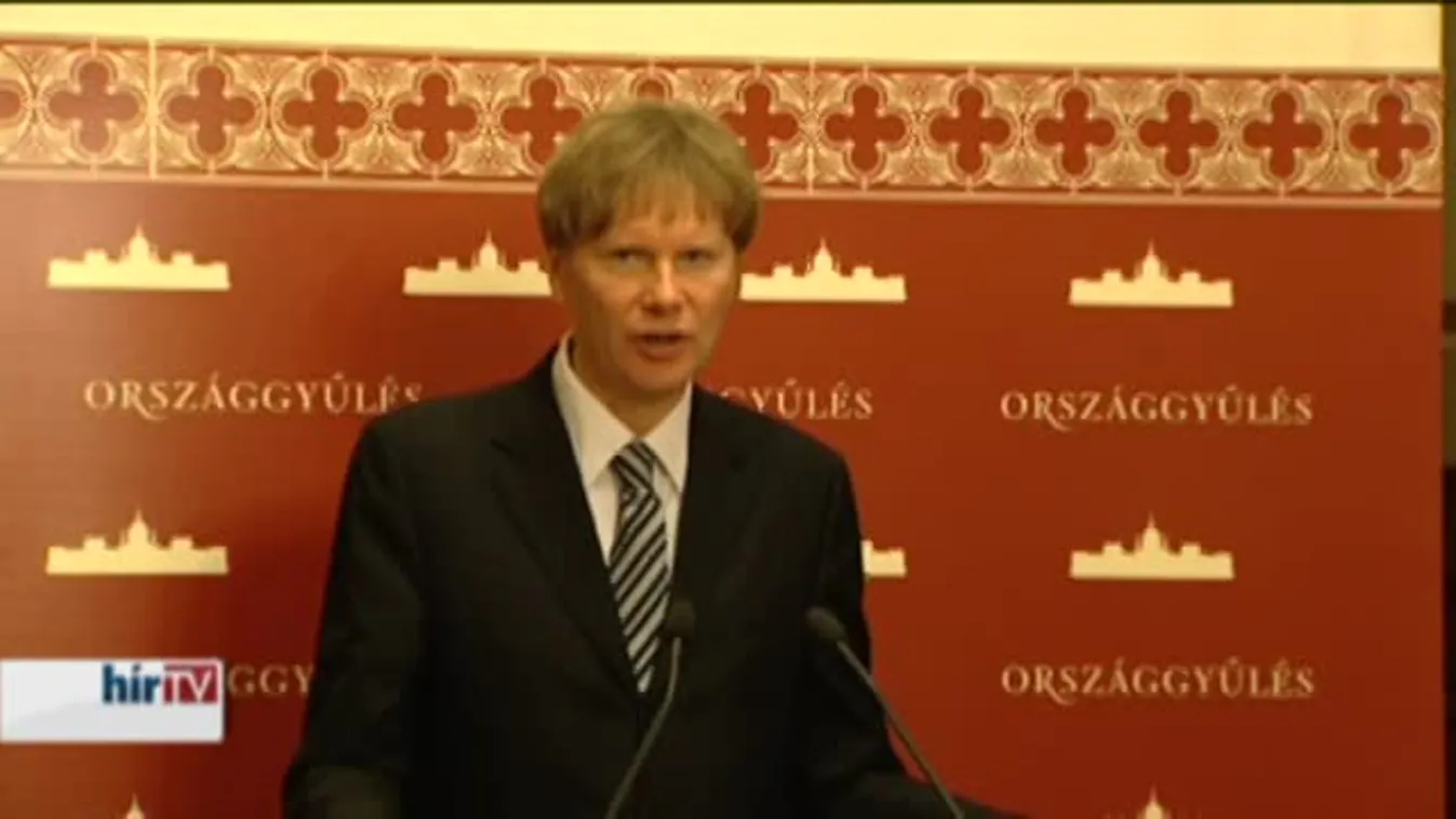 Fodor Gábor sajtótájékoztatója a 2015-ös költségvetésről