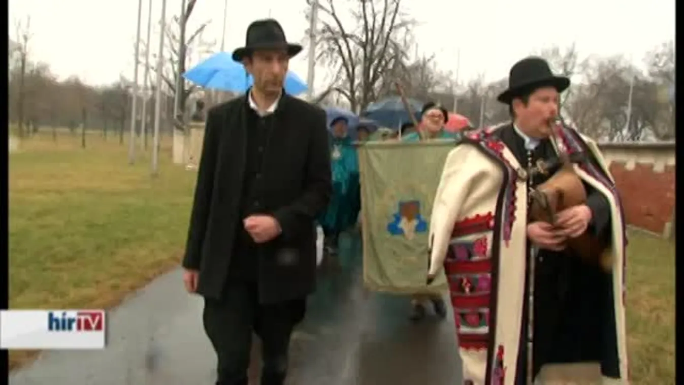 Vince-napi vesszővágás Ópusztaszeren