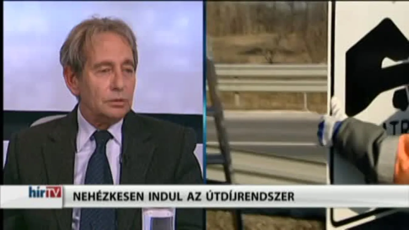 Magyarország élőben - Nehézkesen indul az útdíj-rendszer