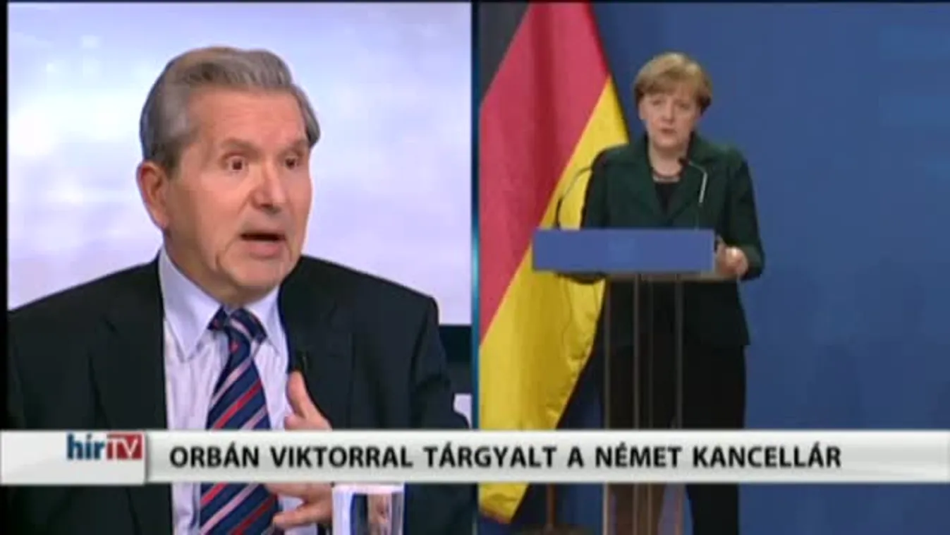 Magyarország élőben különkiadás – Angela Merkel Budapesten – elemzés Kiss J. Lászlóval