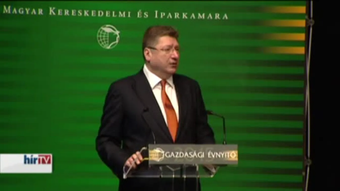 Gazdasági évnyitó a Magyar Kereskedelmi és Iparkamaránál