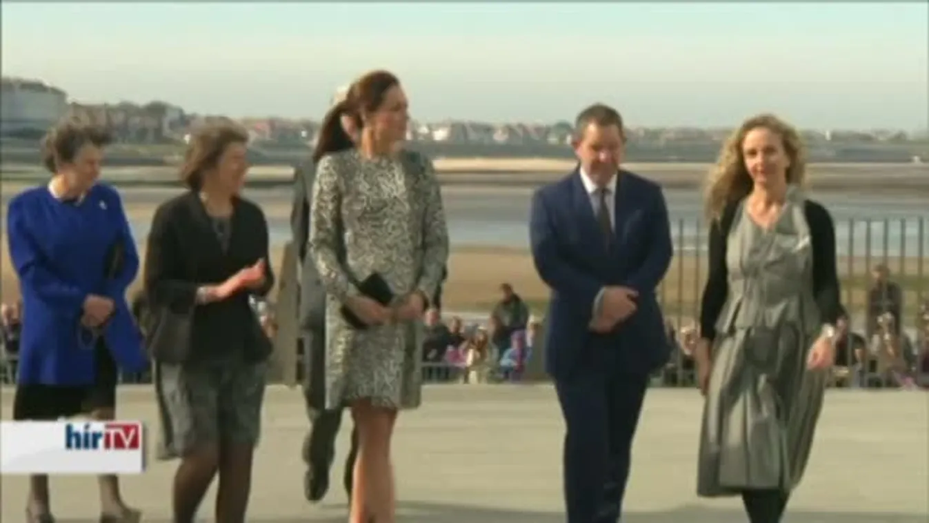 Katalin hercegnő a Turner Kortárs Művészeti Galériába - Margate, Egyesült Királyság