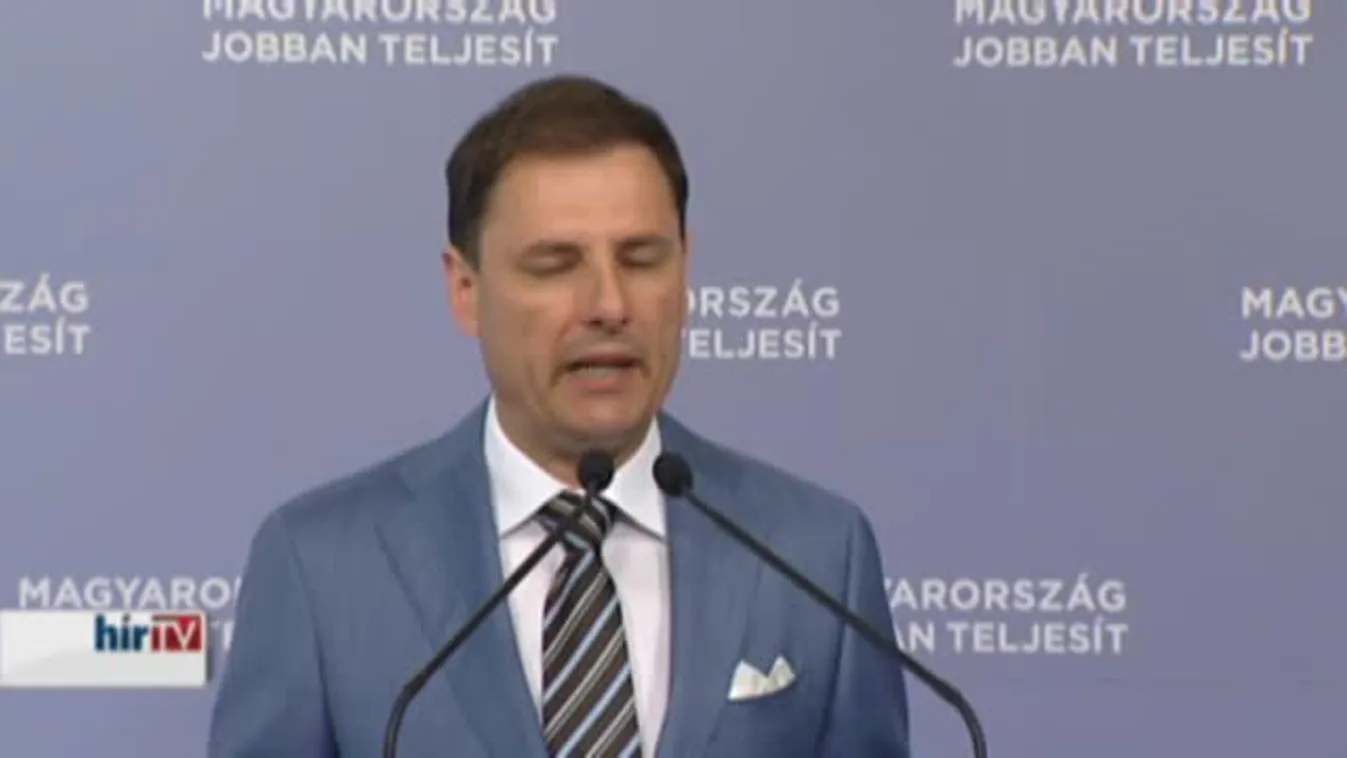 Tuzson Bence, a Fidesz frakciószóvivője a 2016-os adótervekről