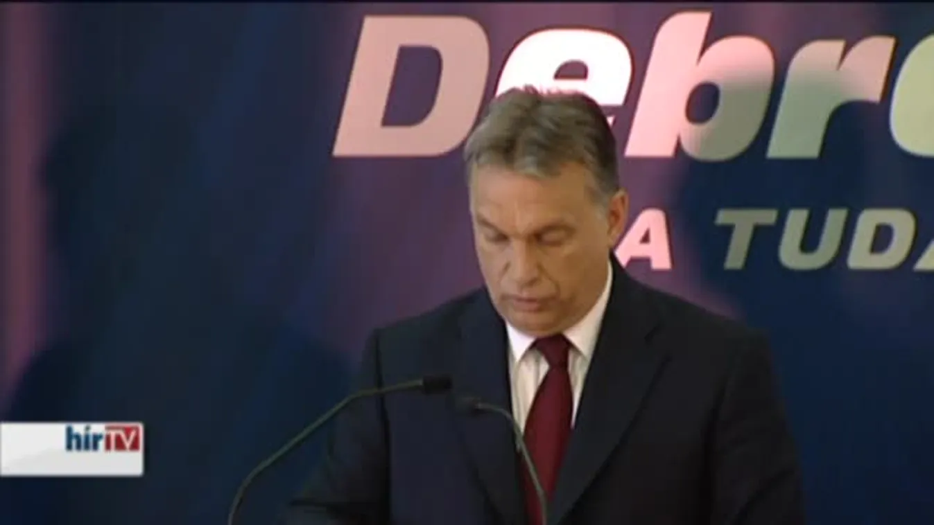 Több tíz milliárd forintnyi fejlesztést ígért a kormányfő Debrecenben