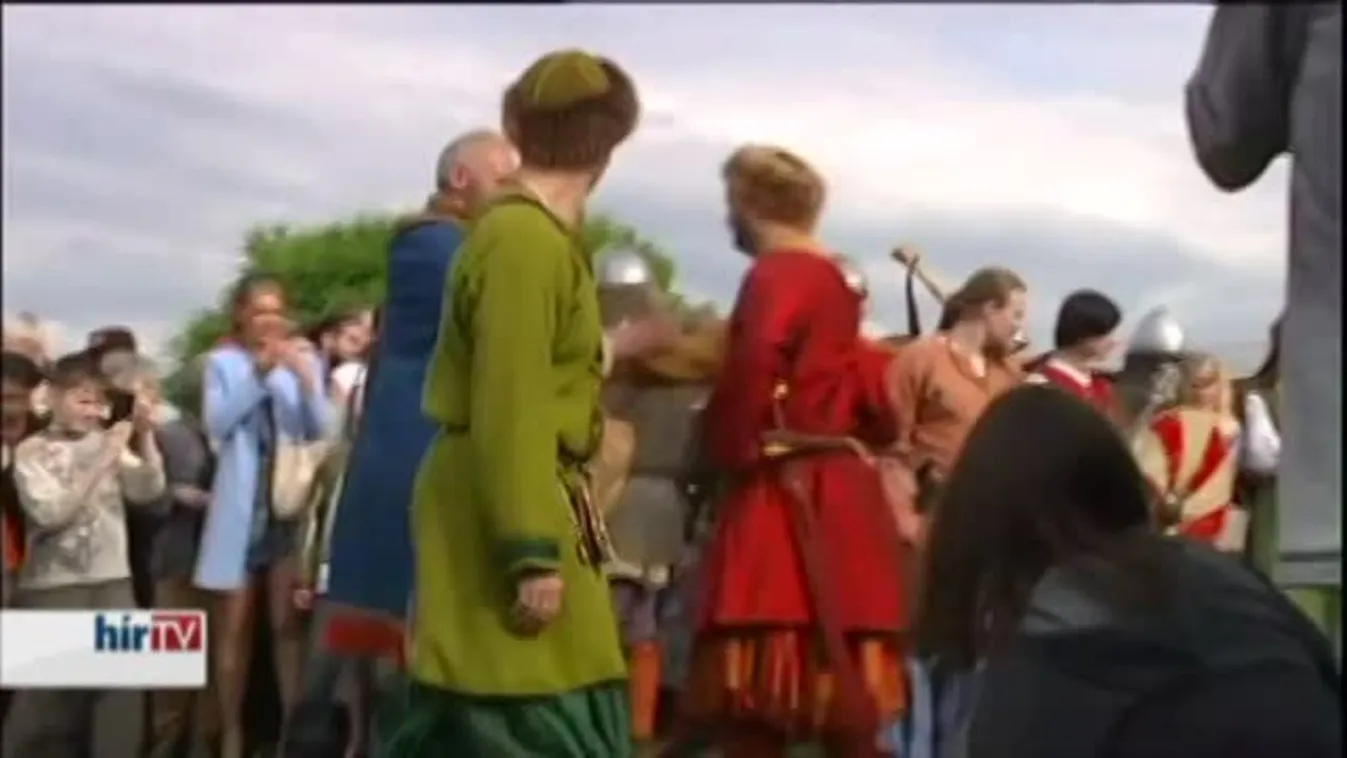 Vikingek egy szentpétervári fesztiválon