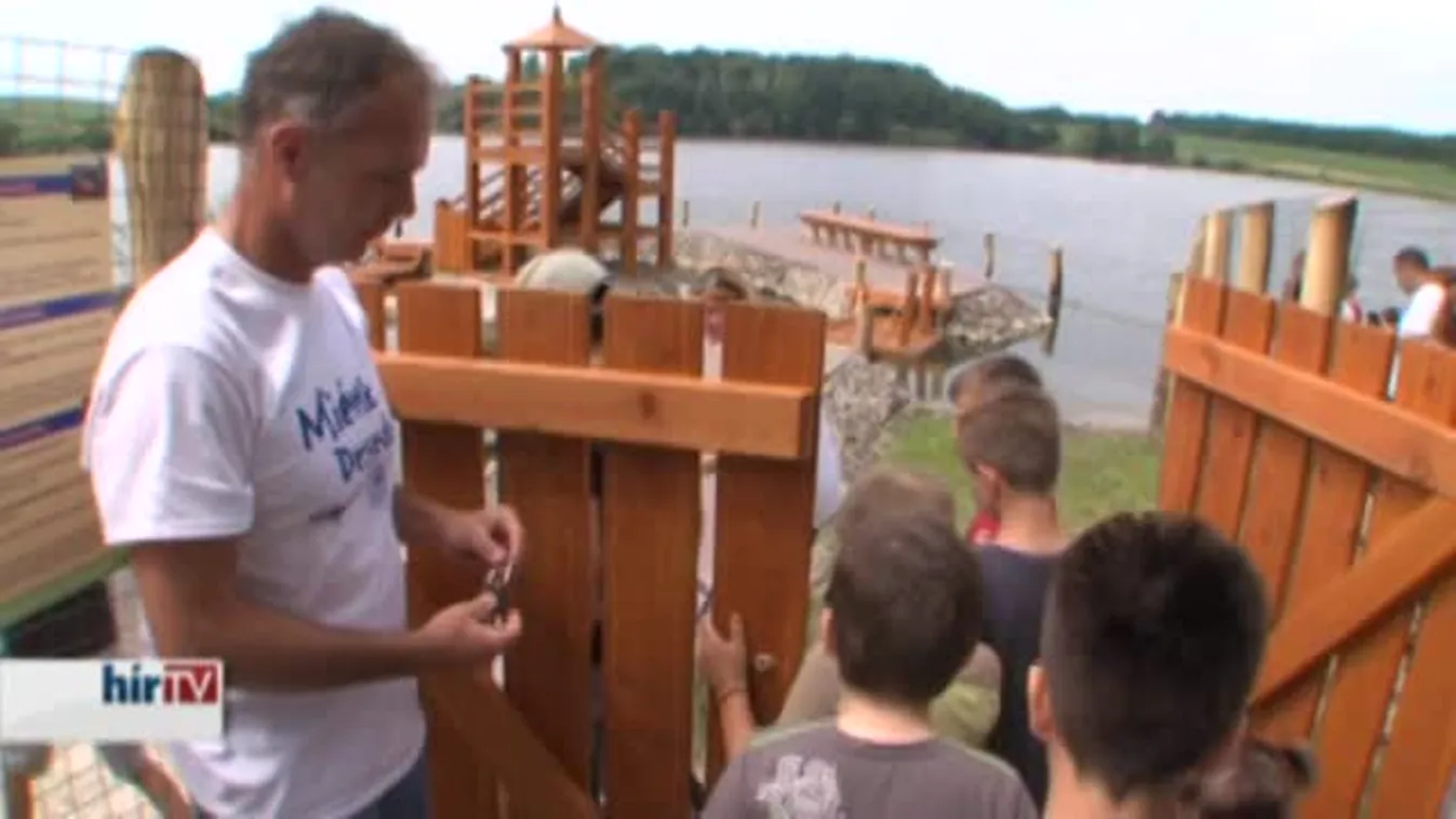 Átadták a vízi játszóteret a  Desedán