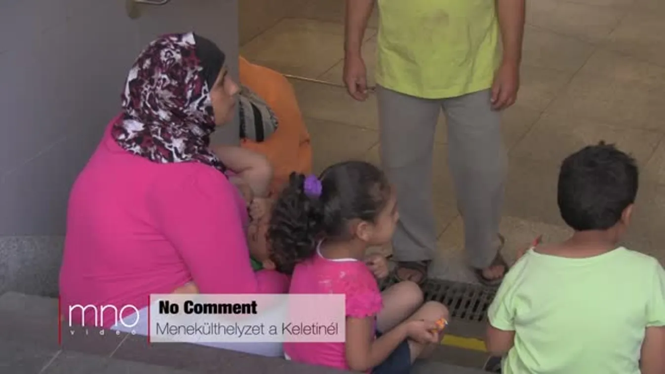 Menekülthelyzet a Keleti pályaudvarnál