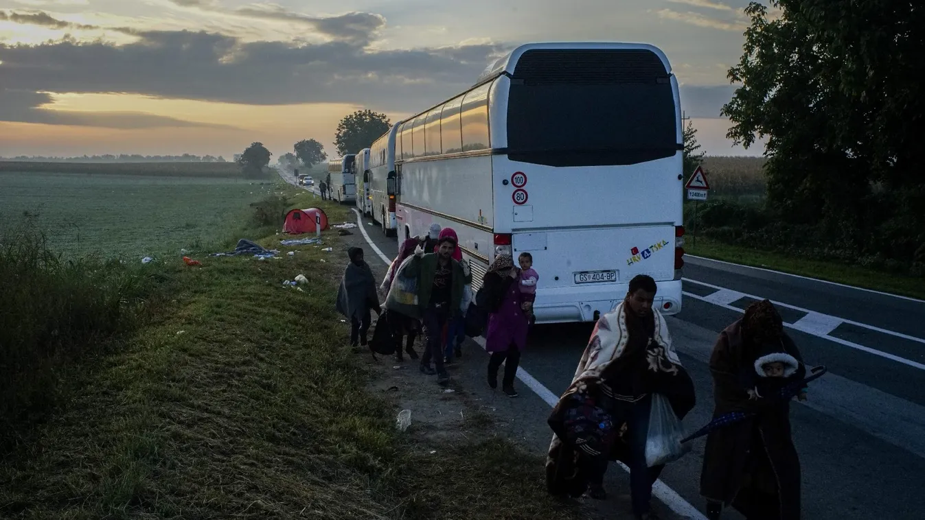 Naponta ötezren lépik át a szerb–horvát határt