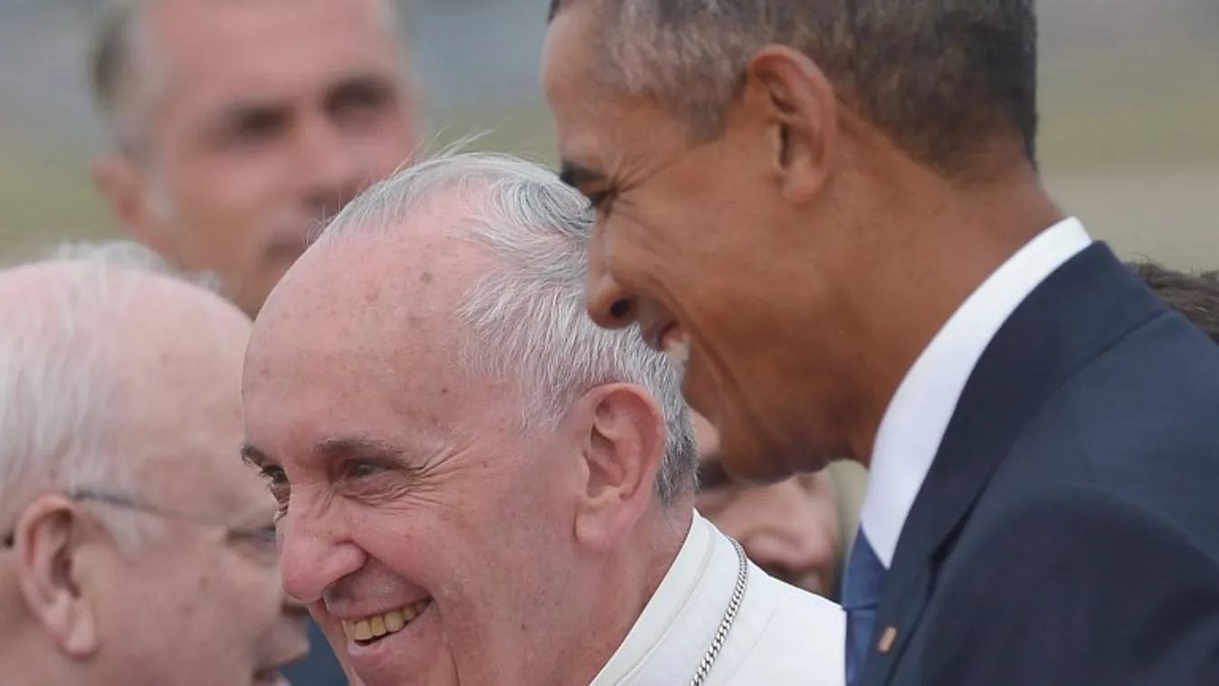 Obama fogadta Ferenc pápát