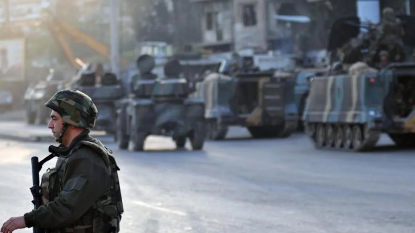 Robbanás, halottak egy libanoni menekülttáborban