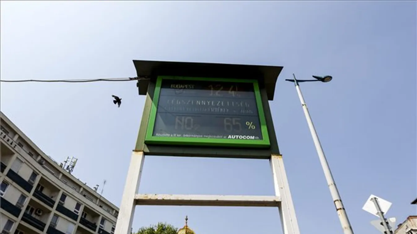 Szmogriadó van érvényben Budapesten