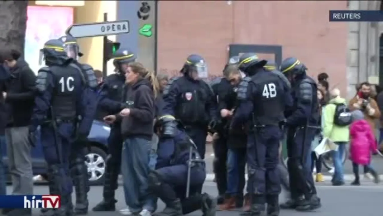 Hatalmas összecsapás: több mint 200 előállítás