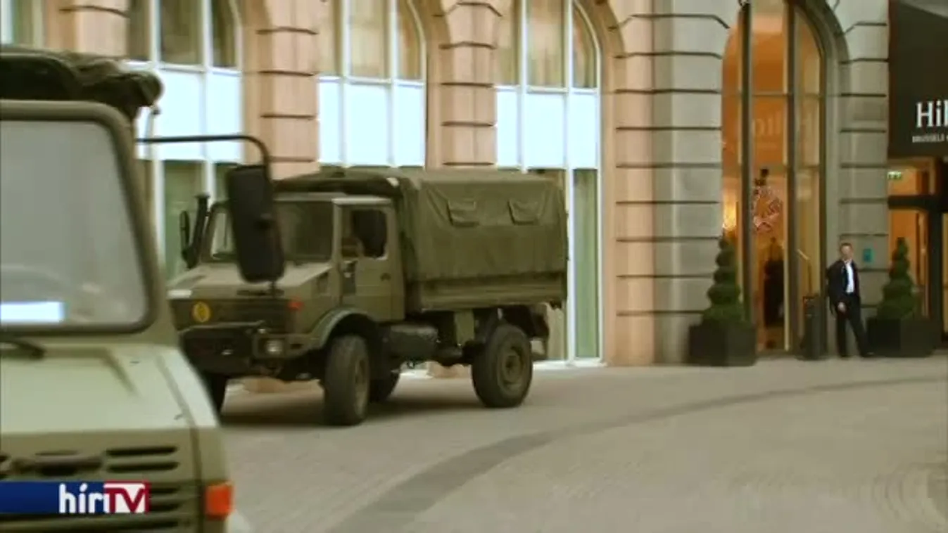 Terrorkészültség Brüsszelben