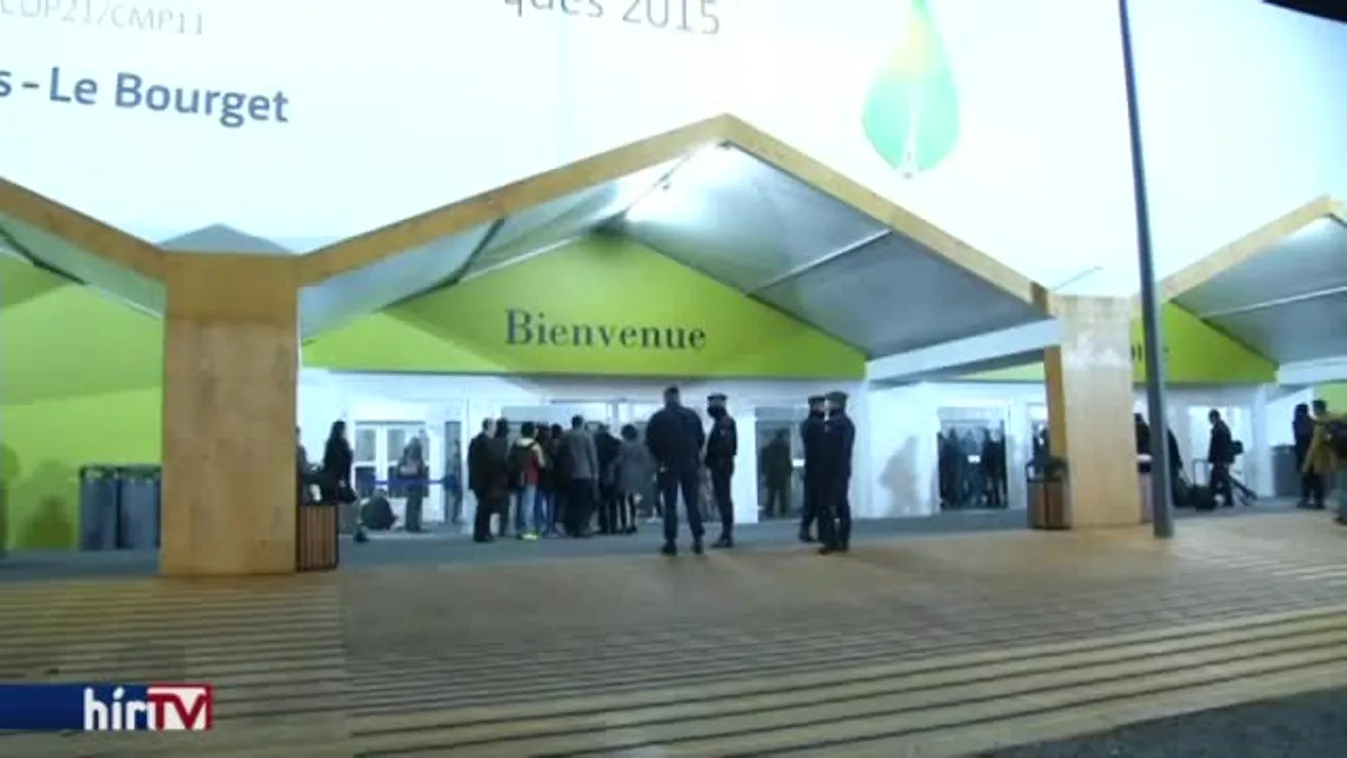 A 21. ENSZ-klímacsúcs nyitónapja