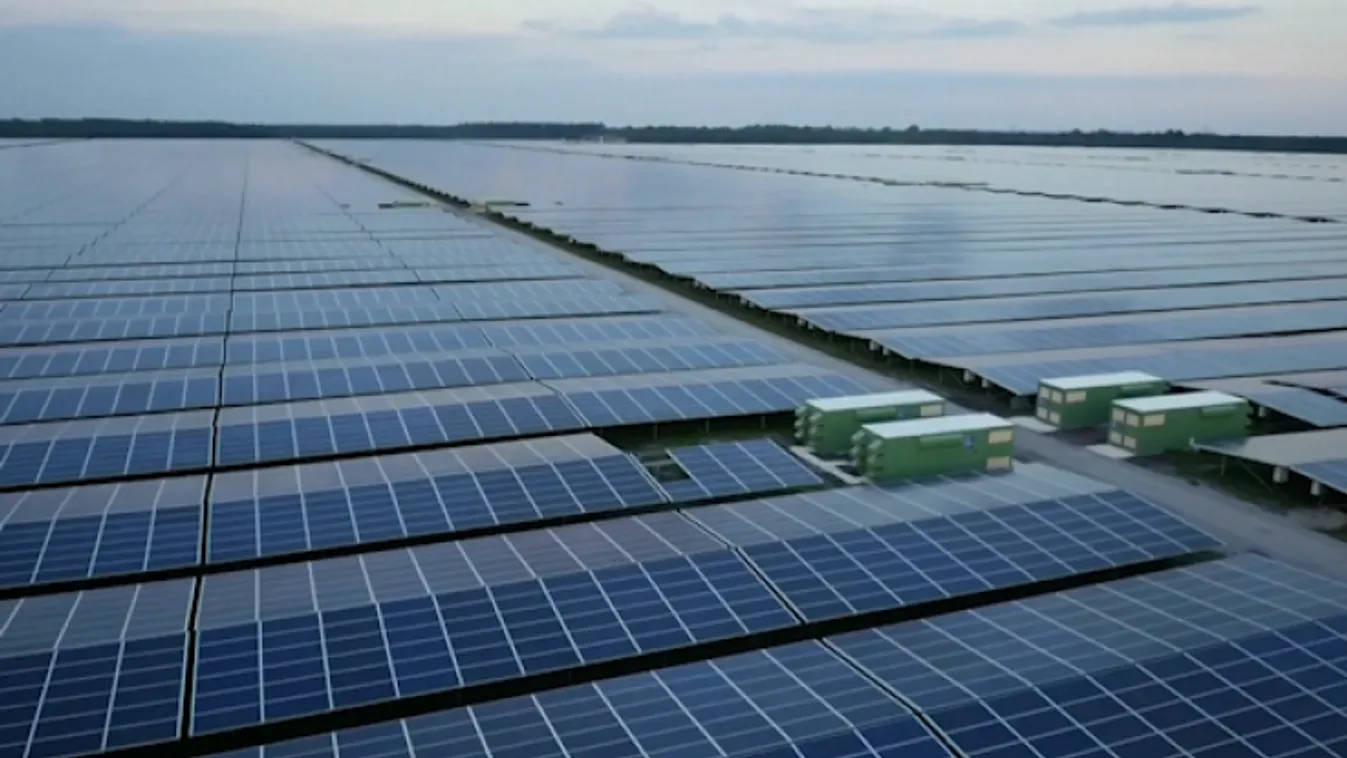 Európa legnagyobb naperőműve