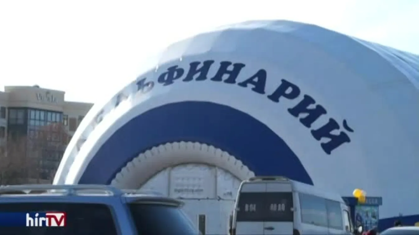 Utazó delfinárium Kirgizisztánban