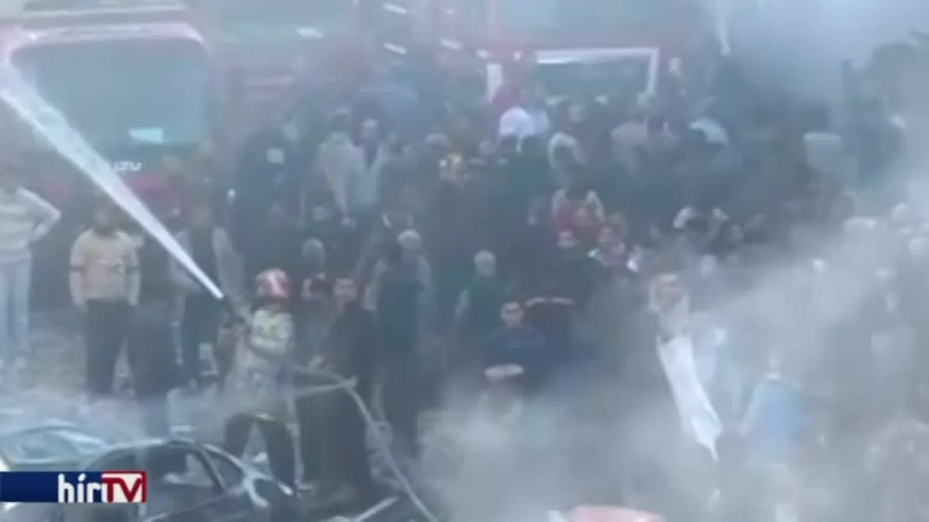 Két bomba robbant a szíriai Homsban