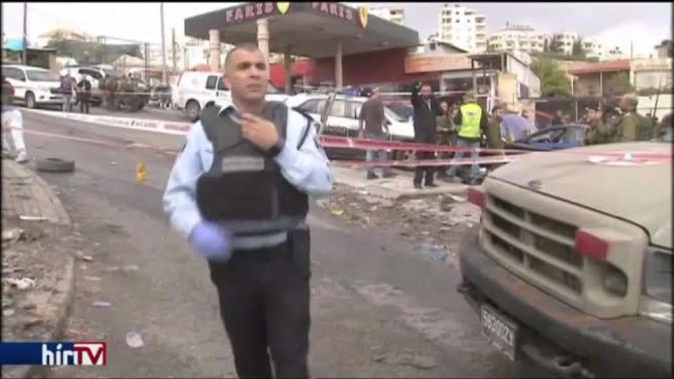 Lelőtt egy palesztin fegyveres támadót az izraeli hadsereg