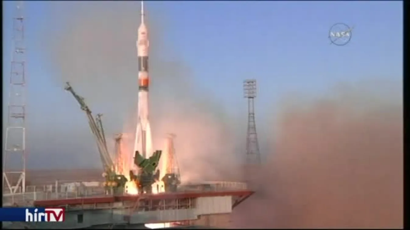 Elindult az orosz Szojuz űrhajó a Nemzetközi Űrállomásra